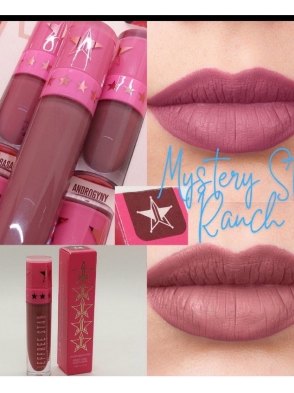 Jeffree Star Velour Liquid Lipstick - Mystery Star Ranch (Mauve Pink)